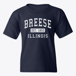 Breese Illinois Classic Established Youth T-shirt