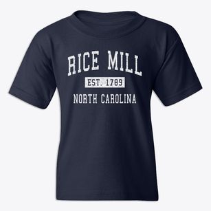 Rice Mill North Carolina Classic Established Youth T-shirt