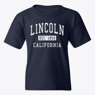Lincoln California Classic Established Youth T-shirt