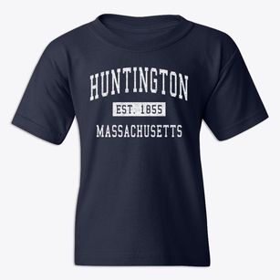 Huntington Massachusetts Classic Established Youth T-shirt