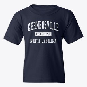 Kernersville North Carolina Classic Established Youth T-shirt