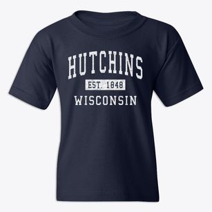 Hutchins Wisconsin Classic Established Youth T-shirt