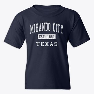 Mirando City Texas Classic Established Youth T-shirt