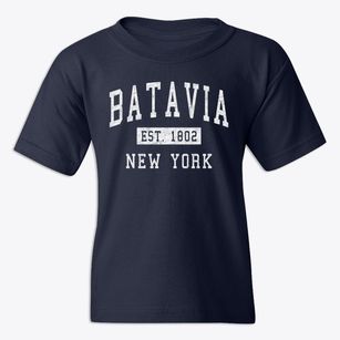 Batavia New York Classic Established Youth T-shirt