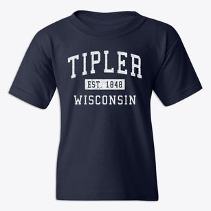 Tipler Wisconsin Classic Established Youth T-shirt