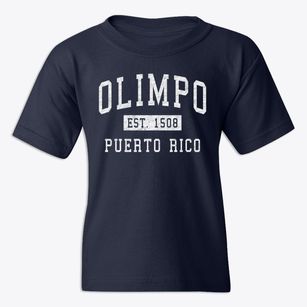 Olimpo Puerto Rico Classic Established Youth T-shirt