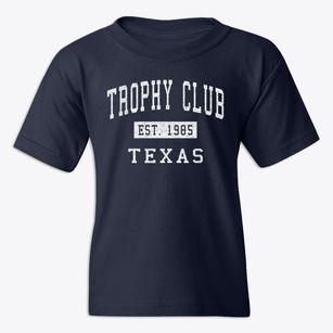 Trophy Club Texas Classic Established Youth T-shirt