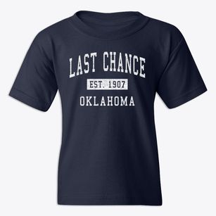 Last Chance Oklahoma Classic Established Youth T-shirt
