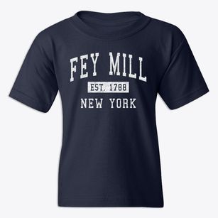 Fey Mill New York Classic Established Youth T-shirt