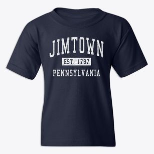 Jimtown Pennsylvania Classic Established Youth T-shirt