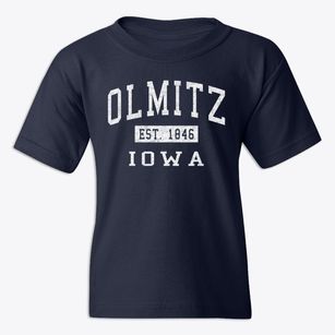Olmitz Iowa Classic Established Youth T-shirt