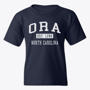 Ora North Carolina Classic Established Youth T-shirt