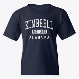 Kimbrell Alabama Classic Established Youth T-shirt