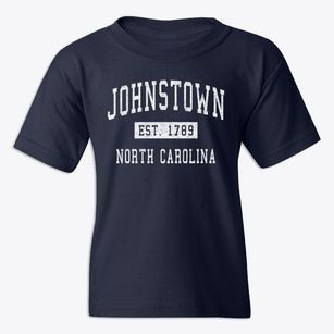 Johnstown North Carolina Classic Established Youth T-shirt