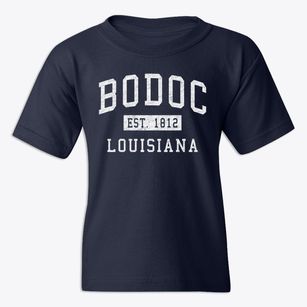 Bodoc Louisiana Classic Established Youth T-shirt