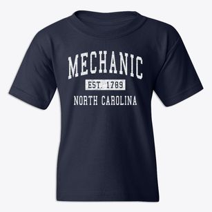 Mechanic North Carolina Classic Established Youth T-shirt
