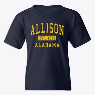 Allison Alabama Classic Established Youth T-shirt