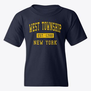 West Township New York Classic Established Youth T-shirt
