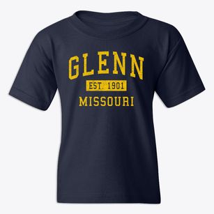 Glenn Missouri Classic Established Youth T-shirt