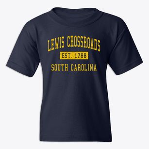 Lewis Crossroads South Carolina Classic Established Youth T-shirt