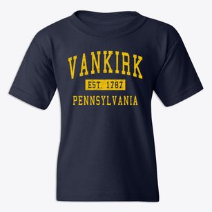 Vankirk Pennsylvania Classic Established Youth T-shirt