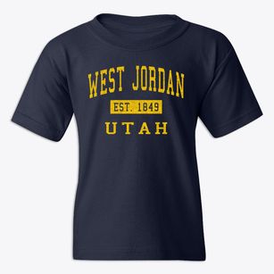 West Jordan Utah Classic Established Youth T-shirt