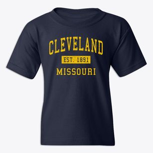 Cleveland Missouri Classic Established Youth T-shirt