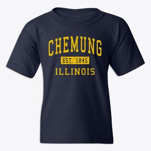 Chemung Illinois Classic Established Youth T-shirt
