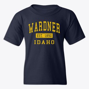 Wardner Idaho Classic Established Youth T-shirt