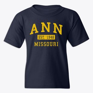 Ann Missouri Classic Established Youth T-shirt
