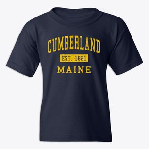 Cumberland Maine Classic Established Youth T-shirt