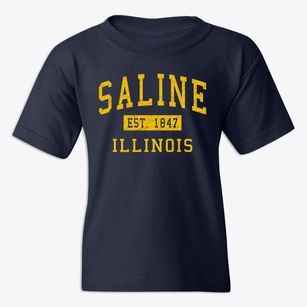 Saline Illinois Classic Established Youth T-shirt