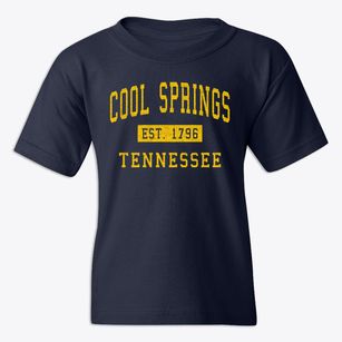 Cool Springs Tennessee Classic Established Youth T-shirt