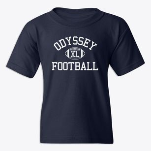 Odyssey Junior High School Classic Football Youth T-shirt