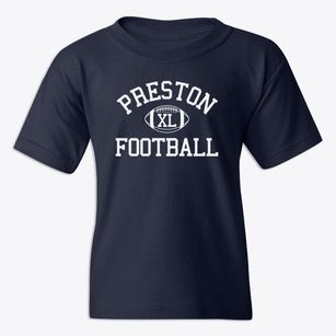 Preston Junior High School Classic Football Youth T-shirt