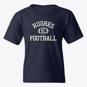 Charles Evans Hughes Classic Football Youth T-shirt