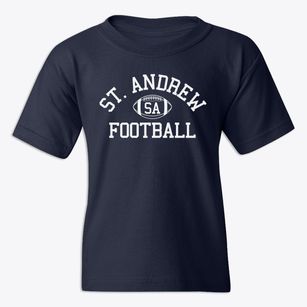 Saint Andrew School Classic Football Youth T-shirt