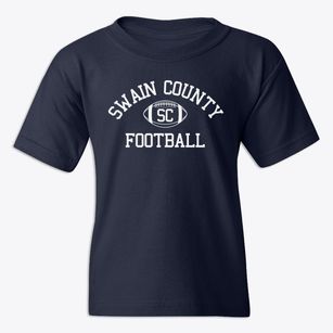 Swain County High School Classic Football Youth T-shirt