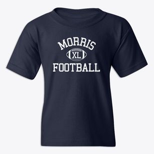 Morris High School Classic Football Youth T-shirt