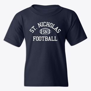 Saint Nicholas School Classic Football Youth T-shirt
