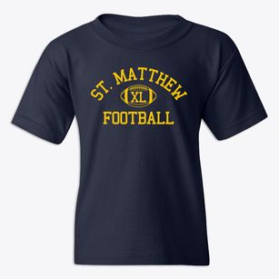 Saint Matthew The Apostle School Classic Football Youth T-shirt