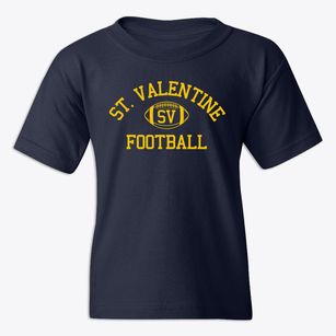 Saint Valentine School Classic Football Youth T-shirt