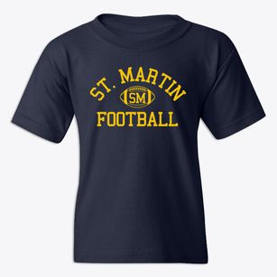 Saint Martin School Classic Football Youth T-shirt