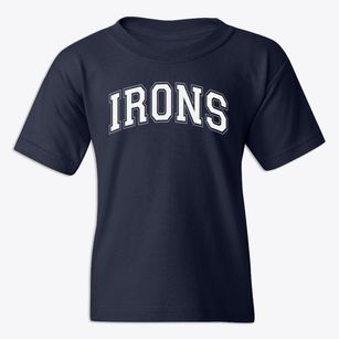 Irons Junior High School Varsity Arch Youth T-shirt