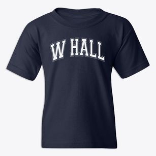 W Hall Elementary School Varsity Arch Youth T-shirt