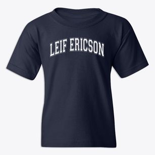 Leif Ericson Elementary School Varsity Arch Youth T-shirt