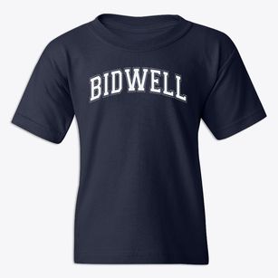Bidwell Elementary School Varsity Arch Youth T-shirt