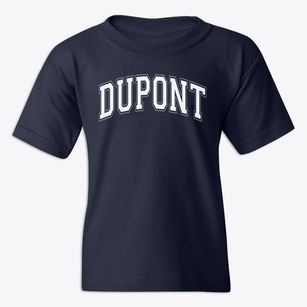 Dupont Elementary School Varsity Arch Youth T-shirt