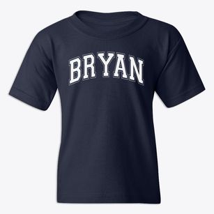 Bryan Junior High School Varsity Arch Youth T-shirt