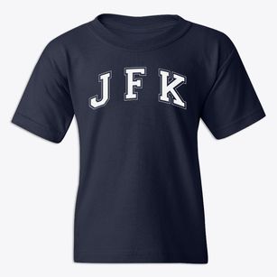 J F Kennedy Montessouri School Varsity Arch Youth T-shirt